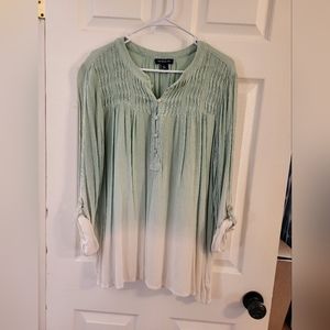 Flowy Ombre Blouse